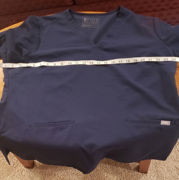 Figs navy blue scrubs set, size XXL - Picture 4 of 8